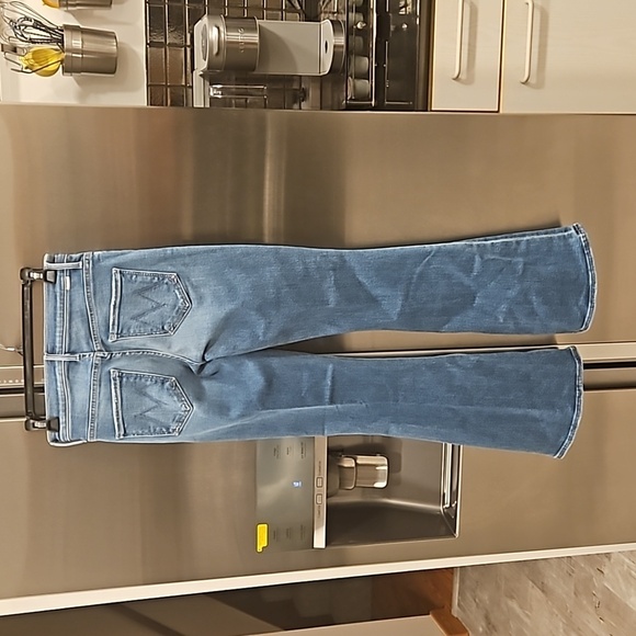 💕MOTHER💕 The Weekender Mid-Rise Flare Jeans ~ Layover 25 NWOT - Picture 14 of 17